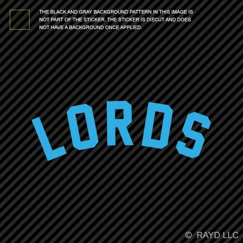 Calcomanía troquelada Lords postura deriva diaria Foto 1 de 1