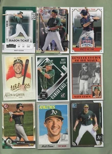 Matt Olson (Oakland Athletics/Braves) 17 Card Lot w/Rookies - Picture 1 of 2