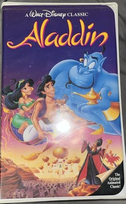 Aladdin Black Diamond Edition, A Walt Disney Classic (VHS, 1662) Clamshell - Bild 1 von 3
