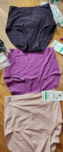 3 pk - Chantelle 2647 OS  Soft Stretch HIGH WAIST Brief  - ONE size - Picture 1 of 4