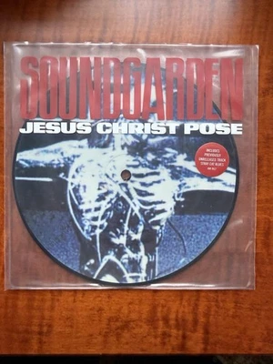 Soundgarden Jesus Christ Pose UK 7” Vinyl Picture Disc Vinyl - New Unplayed - Image 1 of 2