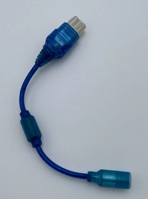 Original Xbox Mad Catz Blue Breakaway Adapter Controller Cable - Image 1 of 4