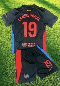 Camiseta YOUTH Lamine Yamal #19 + Conjunto Corto Niños Fútbol PEQUEÑO (24) - Imagen 1 de 2