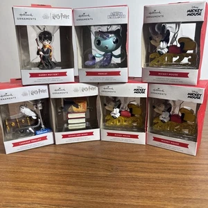 Hallmark-  Harry Potter And Disney  Christmas Ornament Holidays New - Picture 1 of 13