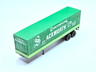 CORGI 2-AXLE TILT TRAILER WITH CONTAINER ACKWORTH CC12602 1:50 - Image 1 of 4