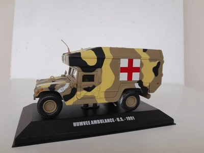 DE AGOSTINI 1/43 "HUMVEE AMBULANCE U.S 1991 - Immagine 1 di 3