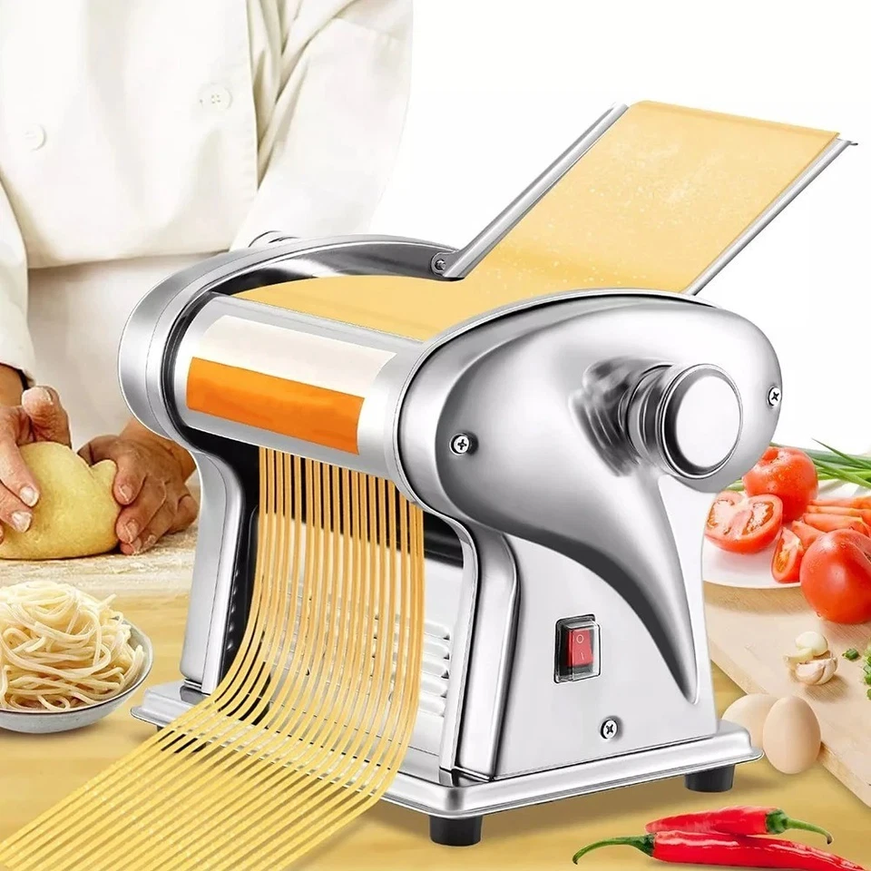 Electric Pasta Maker Home Restaurant Dumpling Skin Roller Noodle Machine - Image 1 of 4