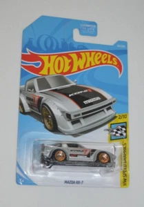 Hot Wheels 2018 HW Speed Graphics 2/10 - Mazda RX-7 gris metálico - Imagen 1 de 5