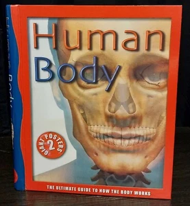 Human Body Poster Book (Hardcover, 2008) - Picture 1 of 5