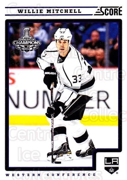 2012-13 Score #235 Willie Mitchell - Image 1 of 1