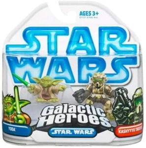 STAR WARS Galactic Heroes Yoda & Kashyyyk Trooper - Imagen 1 de 1