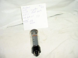 Mullard 6CA7 EL34 Tube xf2 Blackburn O Getter Double Posts Copper - Picture 1 of 6