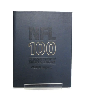 NFL100 The Greatest Moments Leather Bound Cover Craig Ellenport - Picture 1 of 6