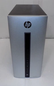 HP Pavilion Desktop Computer 550-A114 AMD A8-6410 2GHz 8GB RAM 512GB SSD Win 10 - Afbeelding 1 van 4