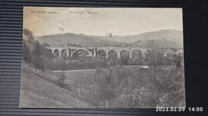 Ukraine 1915 Worochta Wiadukt bridge post card. Very fine condition. - Picture 1 of 2