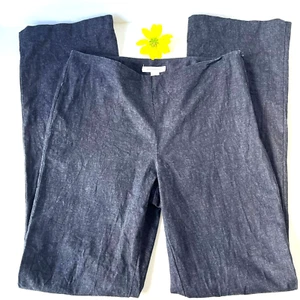 Boston Proper Denim Trouser Women Pants Size 6 Dark Wash Boot Cut Light Weight - Picture 1 of 10