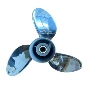 13.5 ×20 Stainless Boat Propeller Fit Raker V-4 Evinrude Johnson Engine 40 - Bild 1 von 2
