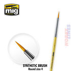 SYNTHETIC ROUND BRUSH Size 4 Ammo by Mig Jimenez MIG8615