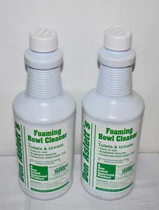 2 Bottles Don Asletts Foaming Toilet & Urinals Bowl Cleaner 32 fl oz Each ~ NEW - Picture 1 of 4
