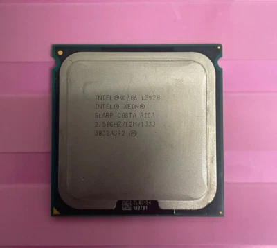 Intel Xeon L5420 Quad Core 2.50GHz 12MB Cache SLARP LGA771 Processor CPU - Image 1 of 2