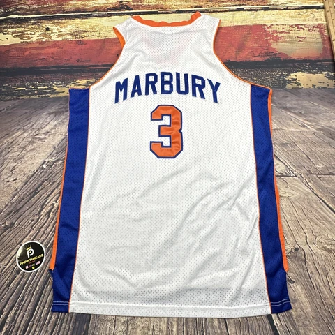 Vintage 90’s Starbury Basketball Jersey #3 Stephon Marbury Men’s Large L knicks Cover