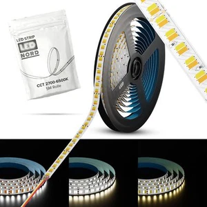 Bande LED Bande Bande Bande Guirlande Lumineuse 5m Bande Lumineuse 24v Dimmable CCT - Photo 1/8