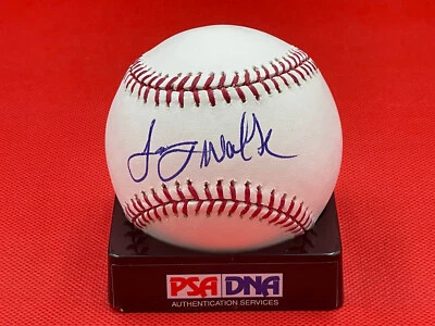 Baile ROMLB autografiado por Taijuan Walker, certificado de autenticidad PSA Philadelphia Phillies Foto 1 de 2