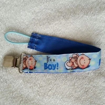 Porta chupete/pacificador bebé con metal/NUEVO bebé nacido Foto 1 de 4