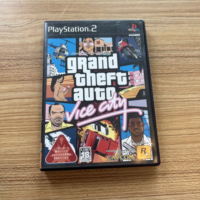 GRAND THEFT AUTO VICE CITY GTA PS2 S CX SEMINOVO - Troco Jogo Sudoeste