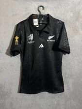 All Blacks Jersey World Cup 2023 Rugby shirt Black Adidas Mens Size S