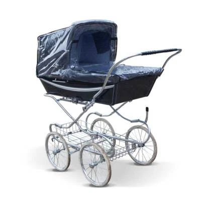 COVERANDCARRY Cubierta de lluvia para Silver Cross Kensington. Hecho en el Reino Unido de PVC Supersoft