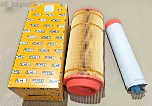 Genuine JCB AIR FILTER Set Inner and Outer (PART NO. 32/915801 32/915802) - Picture 1 of 9