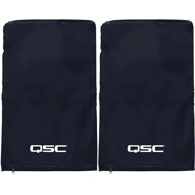 Par de cubiertas de altavoces de malla de tela para exteriores QSC K12 K12,2 Foto 1 de 4