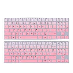 2 stücke 15,6 cm staubdichte Tastaturschutz-Silikon-Tastatur-Schutzabdeckung - Bild 1 von 12