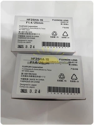 One New FUJINON Industrial lens HF25HA-1S - Image 1 of 4