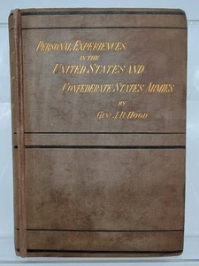 Advance And Retreat By J.B. Hood Hardcover 1880 EXCELLENT CONDITION - Picture 1 of 5