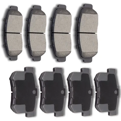 Front & Rear Brake Pads Kit For 1999 2000 2001 2002 2003 2004 - 2008 Acura TL - Image 1 of 4