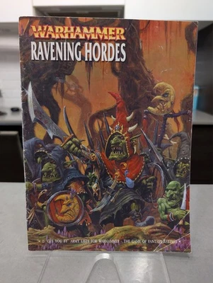 Warhammer Fantasy Battle Army Book - Ravening Hordes 6th Ed Battletome Old World - Image 1 of 2