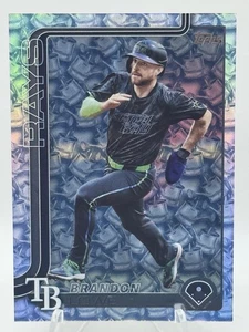 2025 Topps Series 1 Spring Training Watering Cans Foil #153 Brandon Lowe /5 SSP - Picture 1 of 3