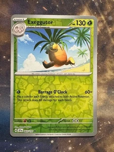 Pokémon TCG Exeggutor 003/191 Sv08: Surging Sparks Reverse Holo - Picture 1 of 1