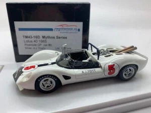 TECNOMODEL LOTUS 40 1965 RIVERSIDE GP CAR NO 5 A J FOYT LTD TO 130 TM43-16D 1/43 - Picture 1 of 1