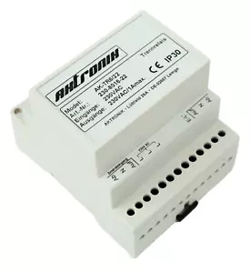 Trennrelais 230v Hutschiene 6 Motoren ohne Gruppensteuerung 230-8016-22 - Picture 1 of 2