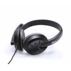 iMicro ME-292 Wired 3.5mm Headset w/Microphone & Volume Control (Black) - Picture 1 of 4
