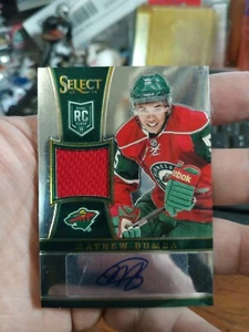 Mathew Dumba 2013-14 Select Rookie Jersey Autograph /190 Card # 265 NHL - Picture 1 of 2