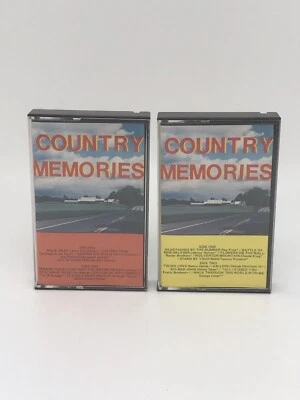 cassette tapes Country Memories side one tape 1 & tape 2 - 1985…116 - Image 1 of 4