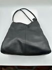 Coach Madison Pheobe Black Leather Shoulder Hobo Handbag 26224