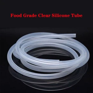 Manguera de tubo de silicona transparente de grado alimenticio ID 10 ~ 38 mm para conducto de tubo de bebida ALTA TEMPERATURA - Imagen 1 de 12