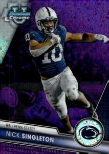 2023 Bowman University Chrome - #114 Nick Singleton Purple Refractor /399 PSU - Picture 1 of 2