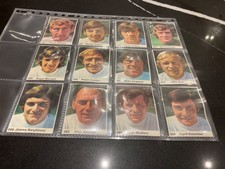 Tottenham Hotspur 1971 Marshall Cavendish Set of 12 Mint Stickers