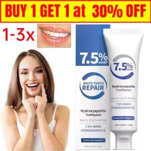MSDRWIKEY 7.5% Hydroxyapatite Toothpaste for Enamel Protection Fresh Breath NEW - Picture 1 of 10